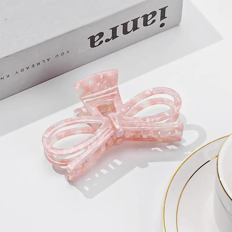 Bow hair clip