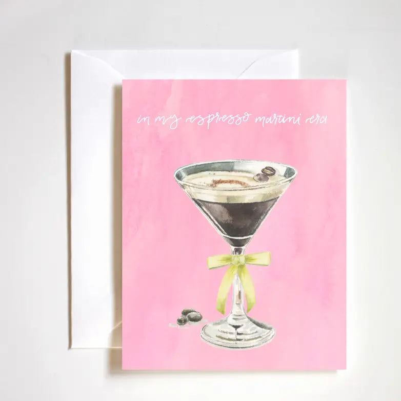 Espresso martini card