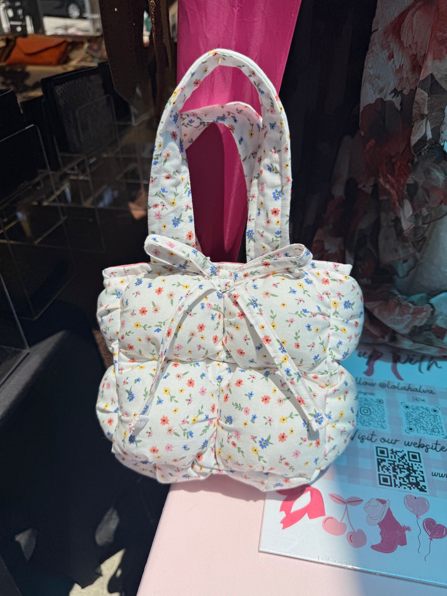 Preorder: Spring florals mini tote