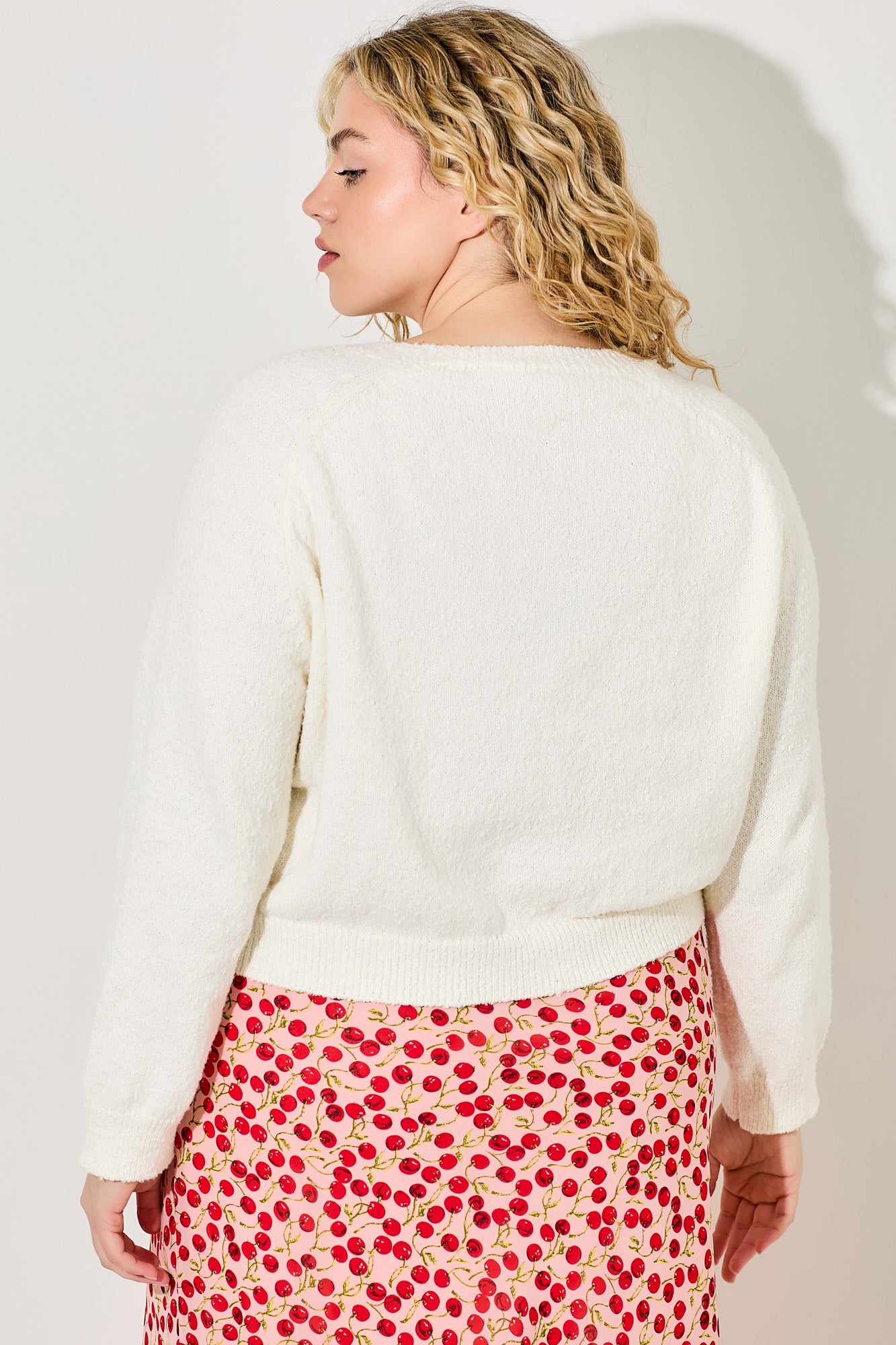 Lilian cardigan with cherries