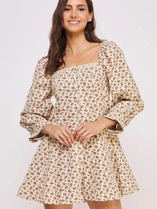 Short A line dress plus