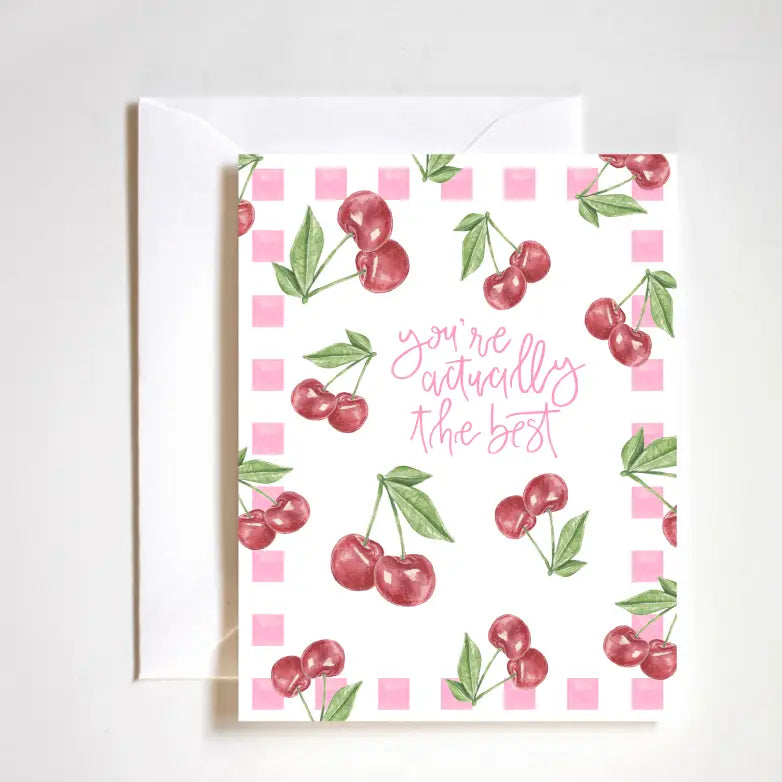 Cherries card