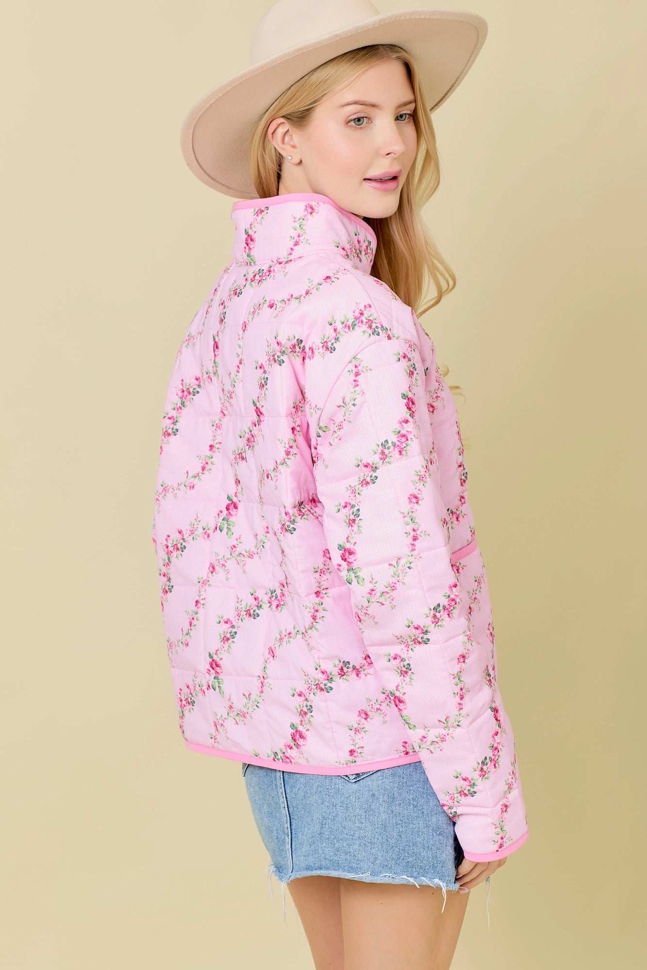 Lottie Quilted jacket- plus