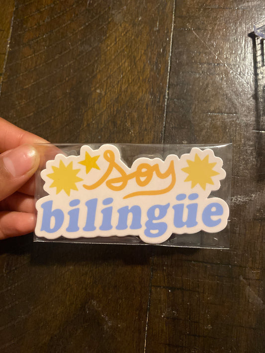 Soy bilingüe sticker