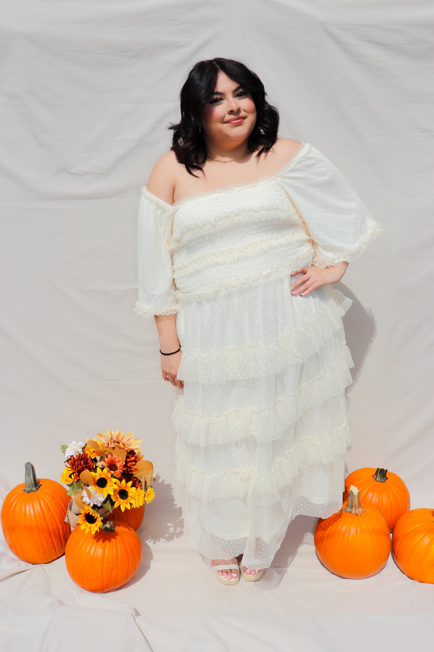 Lucia - Plus size midi dress