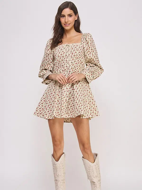 Short A line dress plus