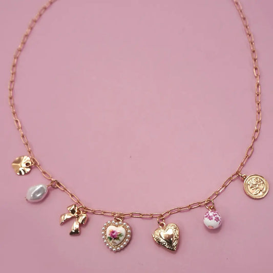 Coquette necklace