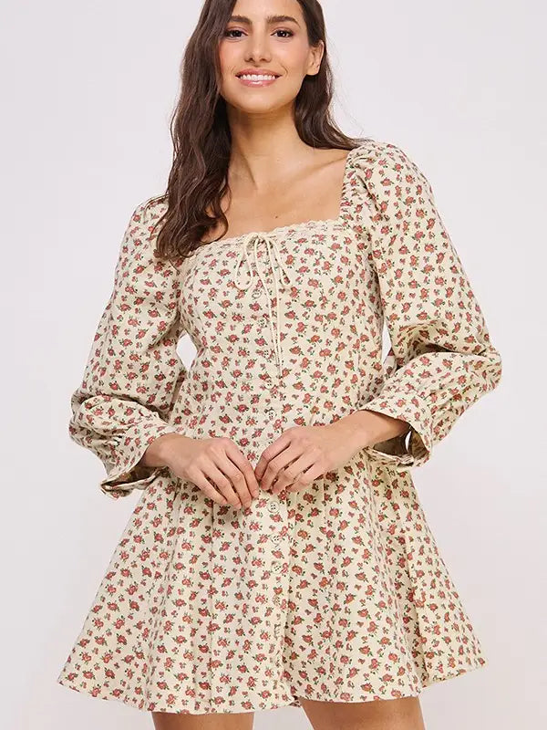 Short A line dress plus