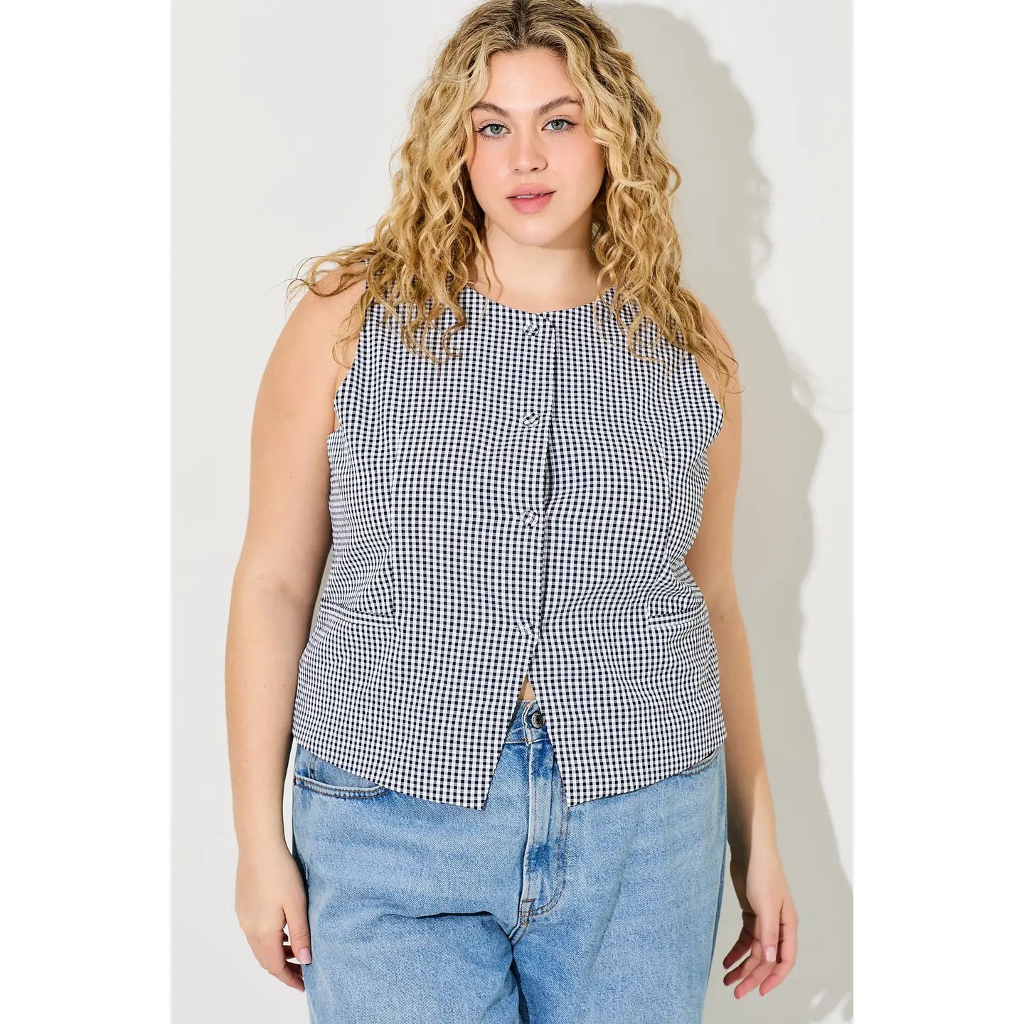 Sheila gingham top