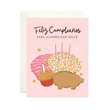 Birthday pan Dulce card