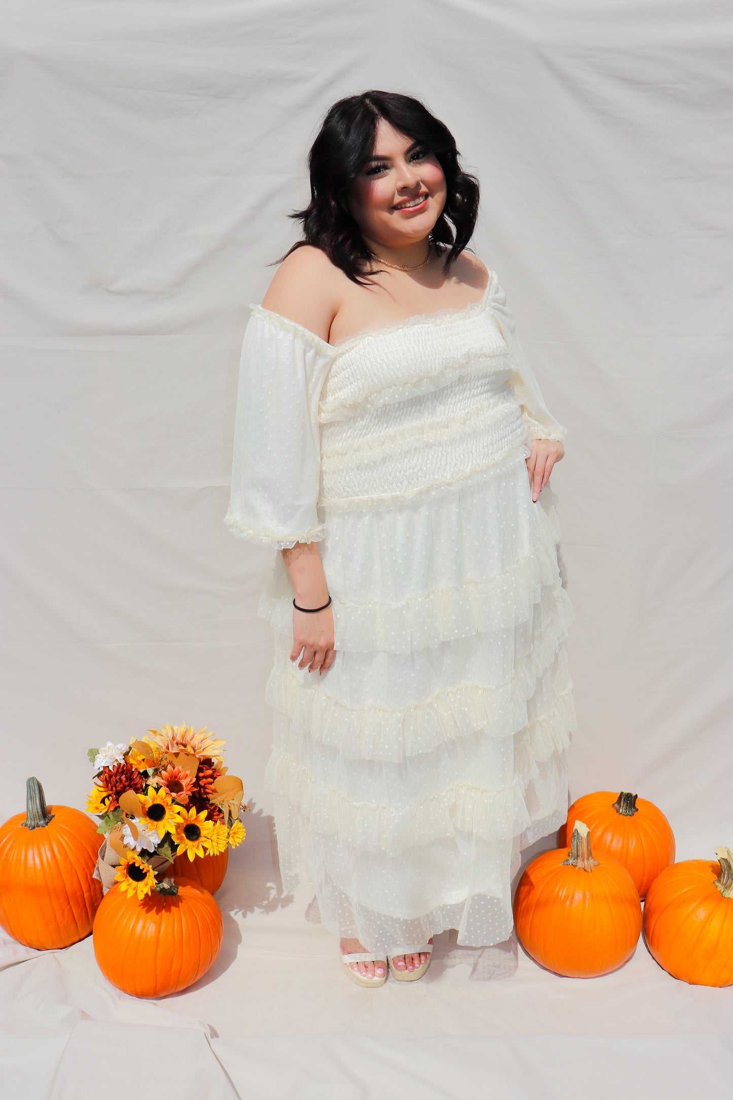 Lucia - Plus size midi dress