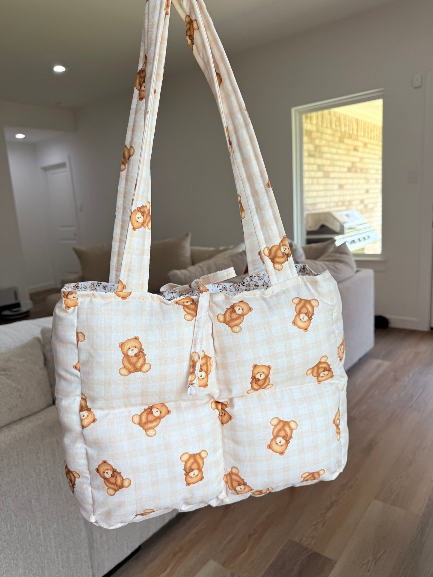 Preorder: teddy bear book tote