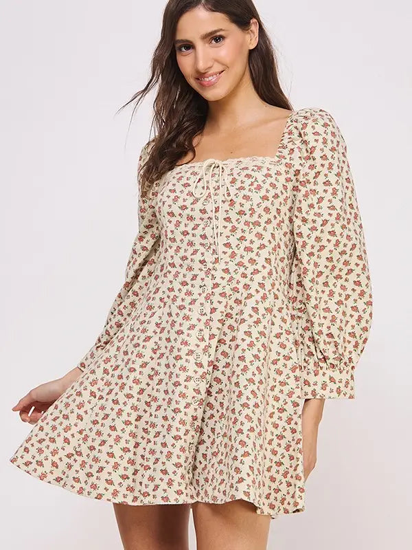 Short A line dress plus