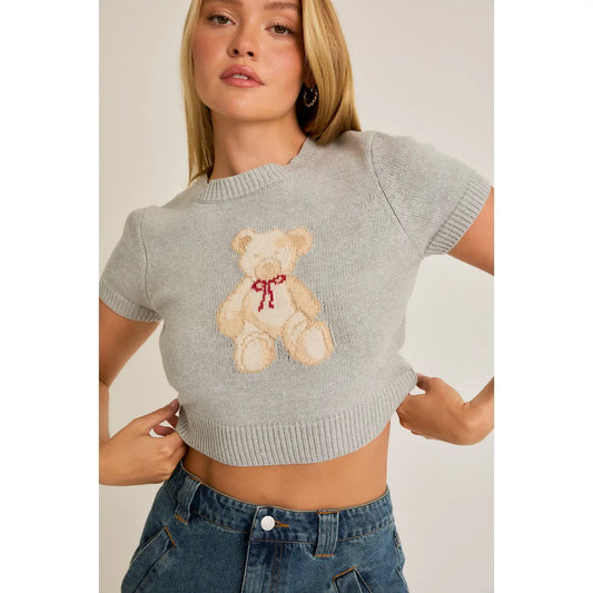 Zoe Teddy bear top